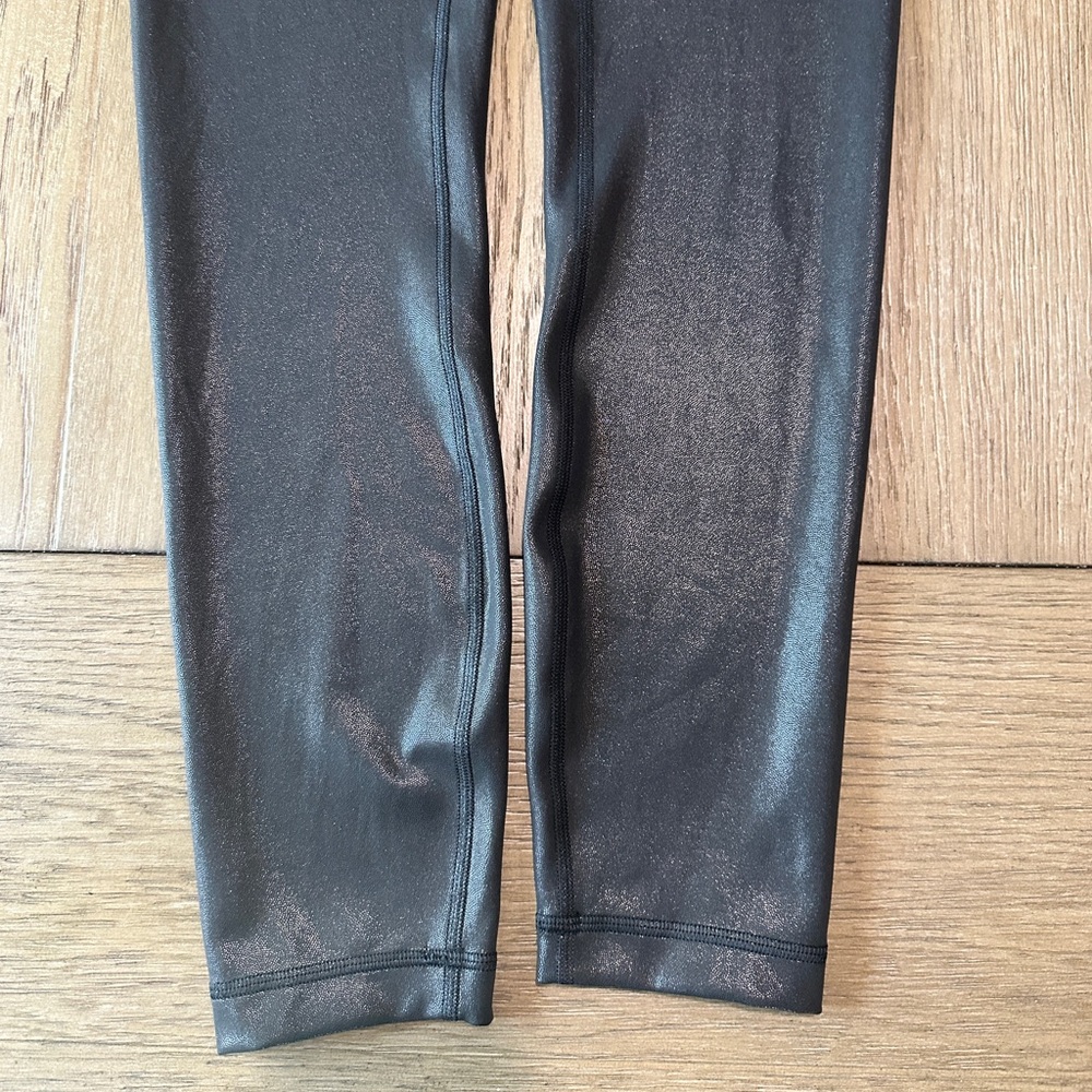 Lululemon Wunder Train High-Rise Tight 25” Black Radiate Foil - Picture 3 of 9